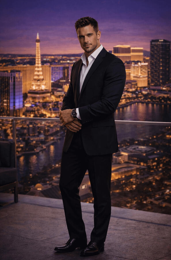 The storm Vegas learned not to stand in front of. Killian was never meant to be gentle. He’s the wolf who walks into a room and owns it before he even speaks—sharp smiles, dark humor, and a temper that burns hot and fast. In a city built on risk, power,